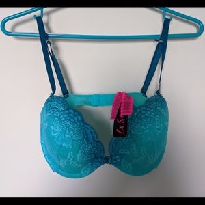La Senza blue bra size 32D